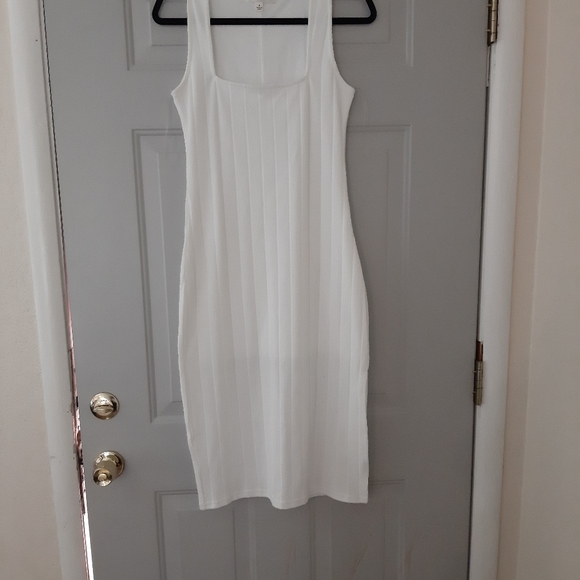 Row A rib midi dress - Picture 6 of 9